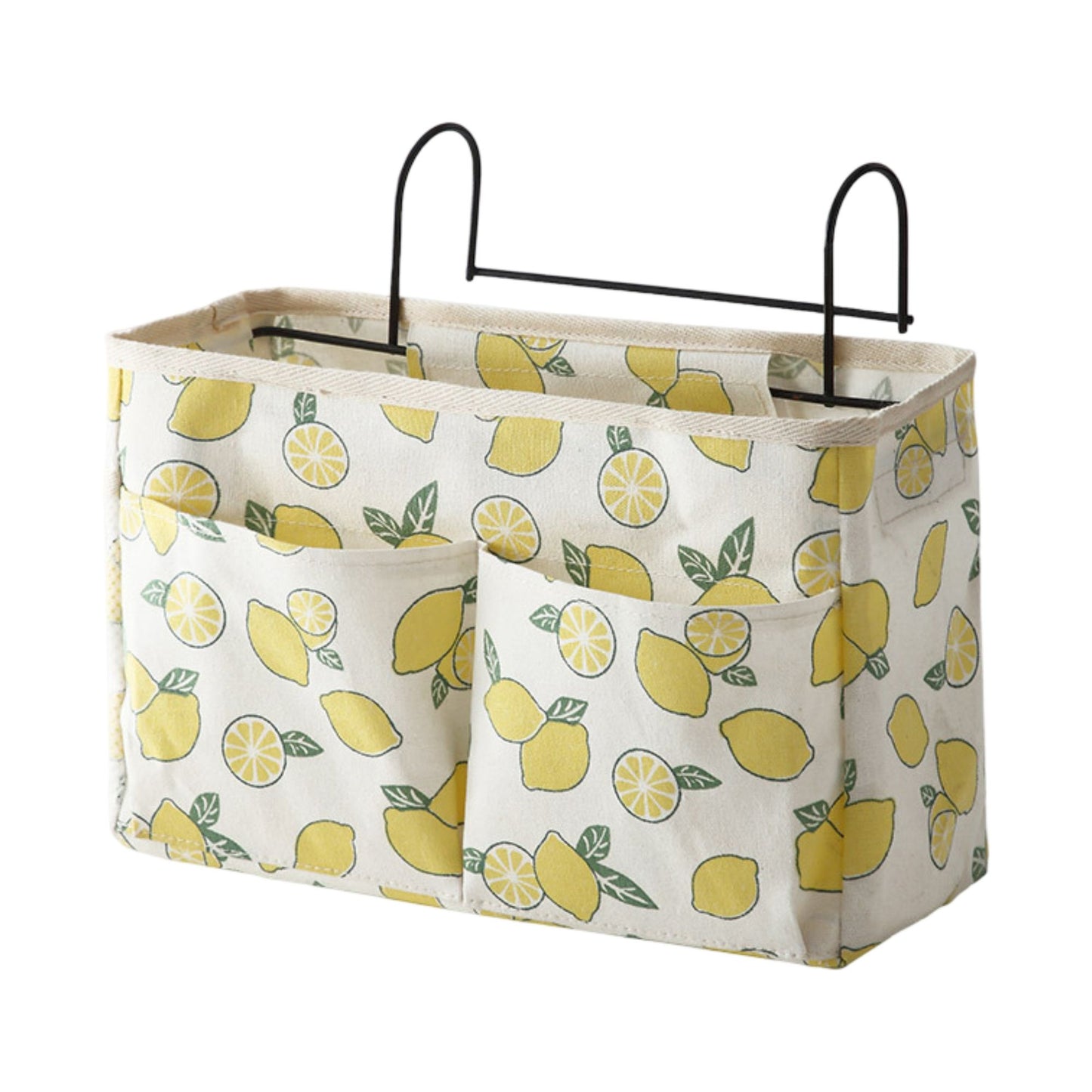 Bedside Hanging Storage Organizer with Multiple Pockets Desk Side Storage Caddy for Dorm Bedroom