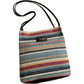 Woven Polyester Tote Bag with Magnetic Closure and Long Shoulder Straps