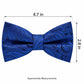 Pre Tied Paisley Bow Tie Adjustable Formal Suit and Tuxedo Accessory
