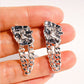 Women's Meteor Chain Drop Earrings - Edgy Statement Jewelry