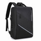 Laptop Backpack with Padded Compartment Reflective Trim USB Port and Multiple Storage Pockets
