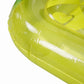 Pineapple-Shaped Inflatable Pool Float with Textured Lounge Surface Durable PVC Raft Float for Pool Beach Lake 70.8x31in