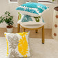 Canvas Throw Pillow 17.7*17.7 in Mixed Leaf Towel Design