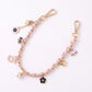 Decorative Chain Bag Strap with Charms and Swivel Clasps