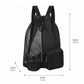 Mesh Swim Backpack with Drawstring Closure and Side Pockets