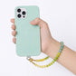 Beaded Phone Wrist Strap with Detachable Clasps