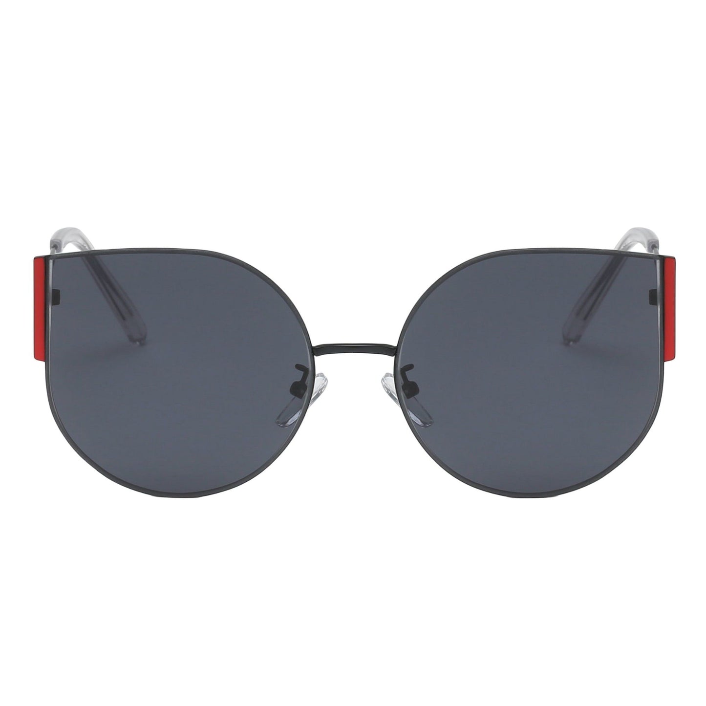 Round Cat Eye Sunglasses Fashionable Retro Vintage Inspired Frame Stylish Lenses Perfect Accessory