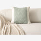 Decorative Throw Pillow Cover 17.7*17.7in Soft Cotton Fabric, Modern Chevron Pattern