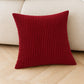 2 Pack Soft Corduroy Throw Pillow Covers 18 x 18 Inch and 12 x 20 Inch