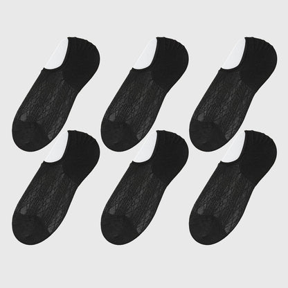 Invisible No-Show Liner Socks 6Pk
