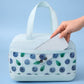Fruit Print Insulated Lunch Bag Large Capacity Waterproof Lunch Tote for Work School