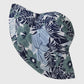 Women's 2-in-1 Double-Sided Bucket Hat with Floral & Solid Design