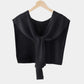 Striped Knit Shoulder Sweater Accessory with Soft Lightweight Fabric 33.5x9.8 inches