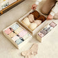 Drawer Organizer Storage Box Foldable Closet Bin Fabric Storage Basket for Dresser Shelves