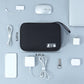 Electronic Organizer Case with Zipper Closure Cable Storage Pouch Portable Travel Tech Accessories Organizer Bag