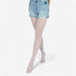 2-Pair Glitter Sheer Tights with Stretch Fit and Subtle Sparkle Suitable Height 5'1-5'8