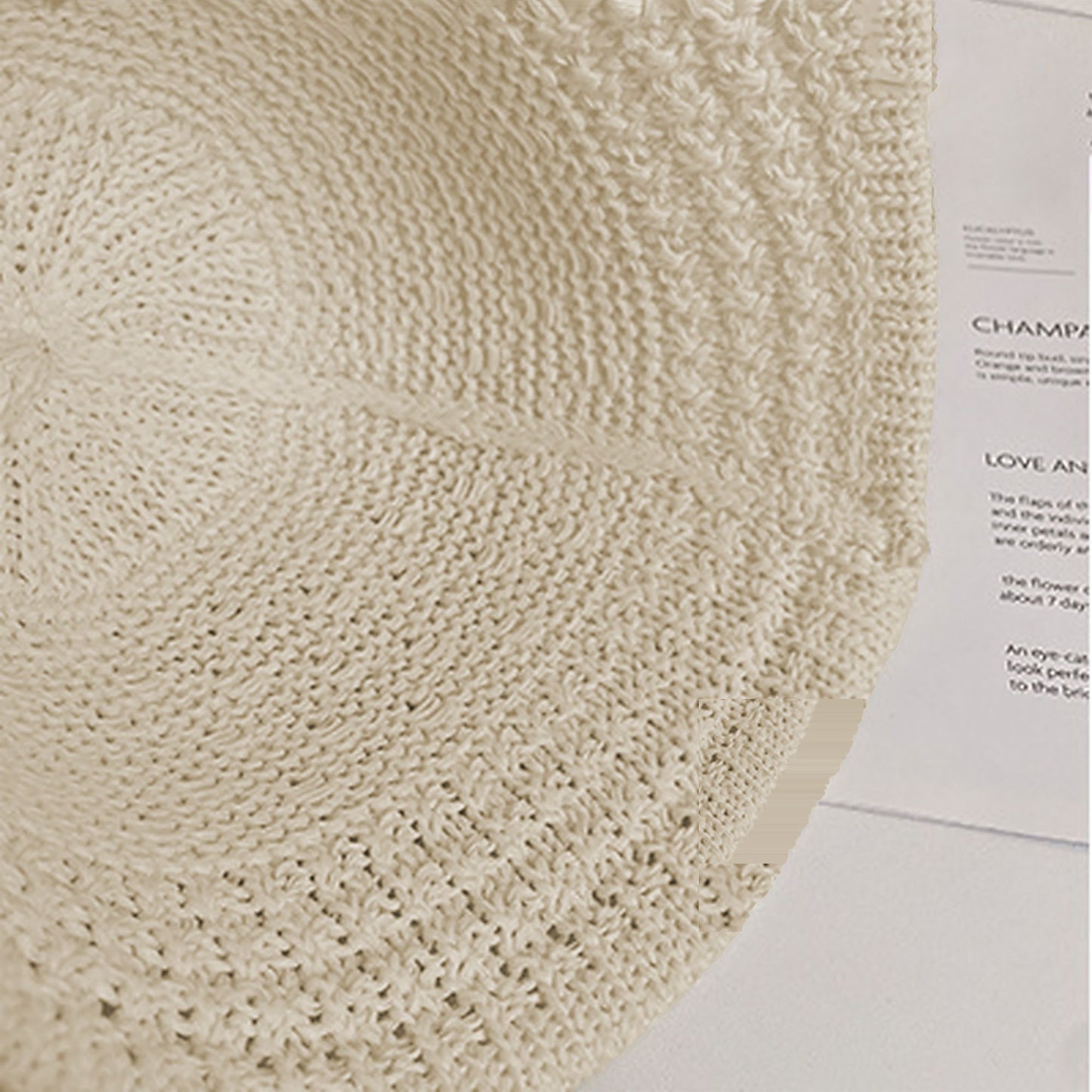 Foldable Bucket Hat with Bow Accents