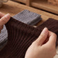 2-Pair Long Ribbed Knit Leg Warmers Set, Slouchy Knee-High Boot Sleeves