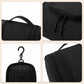 Hanging Toiletry Bag Travel Cosmetic Organizer with Mesh Pockets Side Compartments and Carry Handle