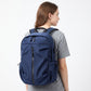 Multi-Pocket Commuter Travel Backpack with Padded Straps and Side Pockets