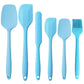 6-Piece Silicone Spatula Set with Handles, Flexible and Durable Kitchen Tools for Cooking and Baking