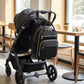 Diaper Bag Backpack with Changing Pad Multi Pocket Bag Stroller Strap Large Capacity Maternity Organizer 12x9x16.7in