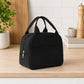 Insulated Corduroy Lunch Bag with Handle