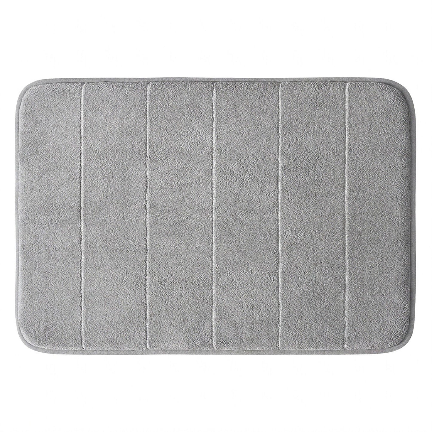 Soft Memory Foam Bath Mat with Absorbent Quilted Design and Non Slip Backing