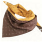 Pet Bandana Collar Soft Adjustable Classic Print Scarf with Tie Closure Everyday Neckwear