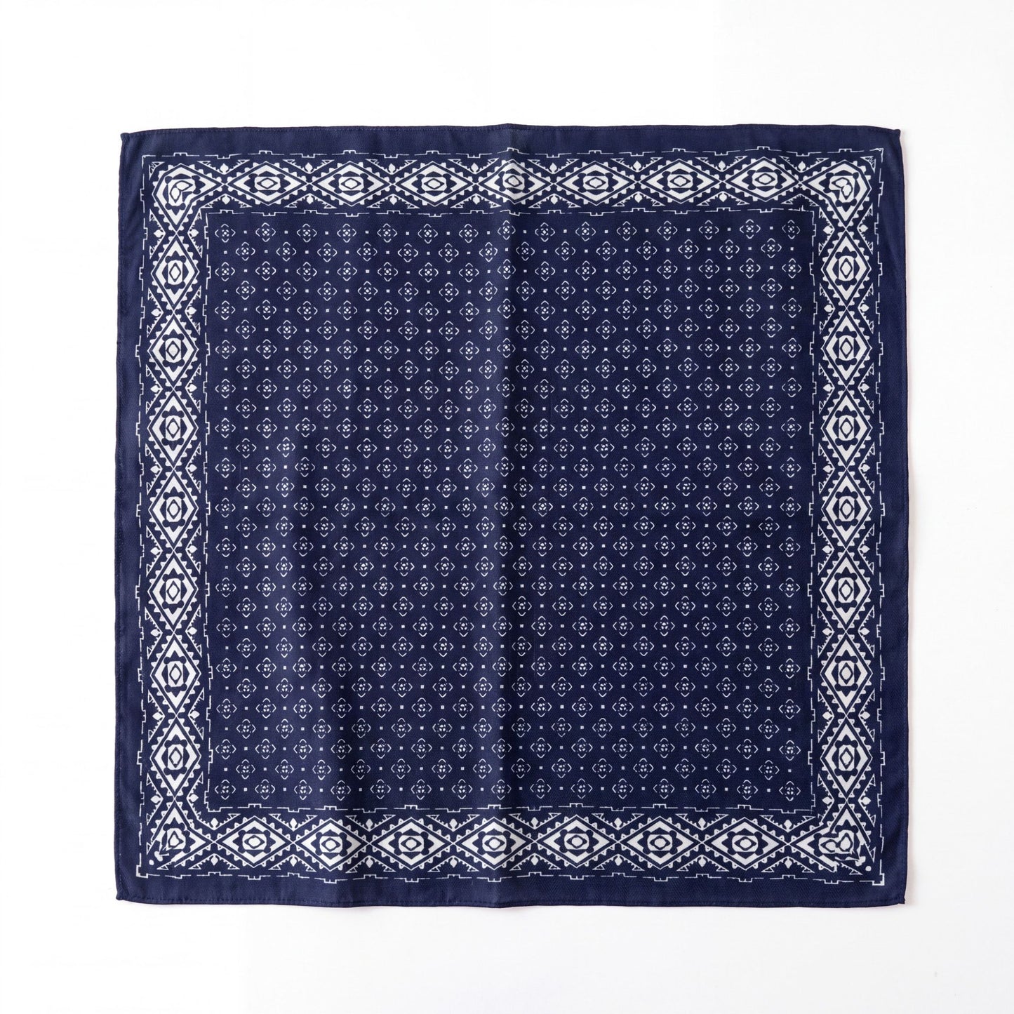 Geometric Print Square Scarf Lightweight Neck Hair and Handbag Fashion Accessory 26.8¡Á26.8 Inches