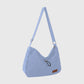 Woven Canvas Crossbody Bag - Adjustable Strap 3-in-1 (Shoulder/Handheld) Bag