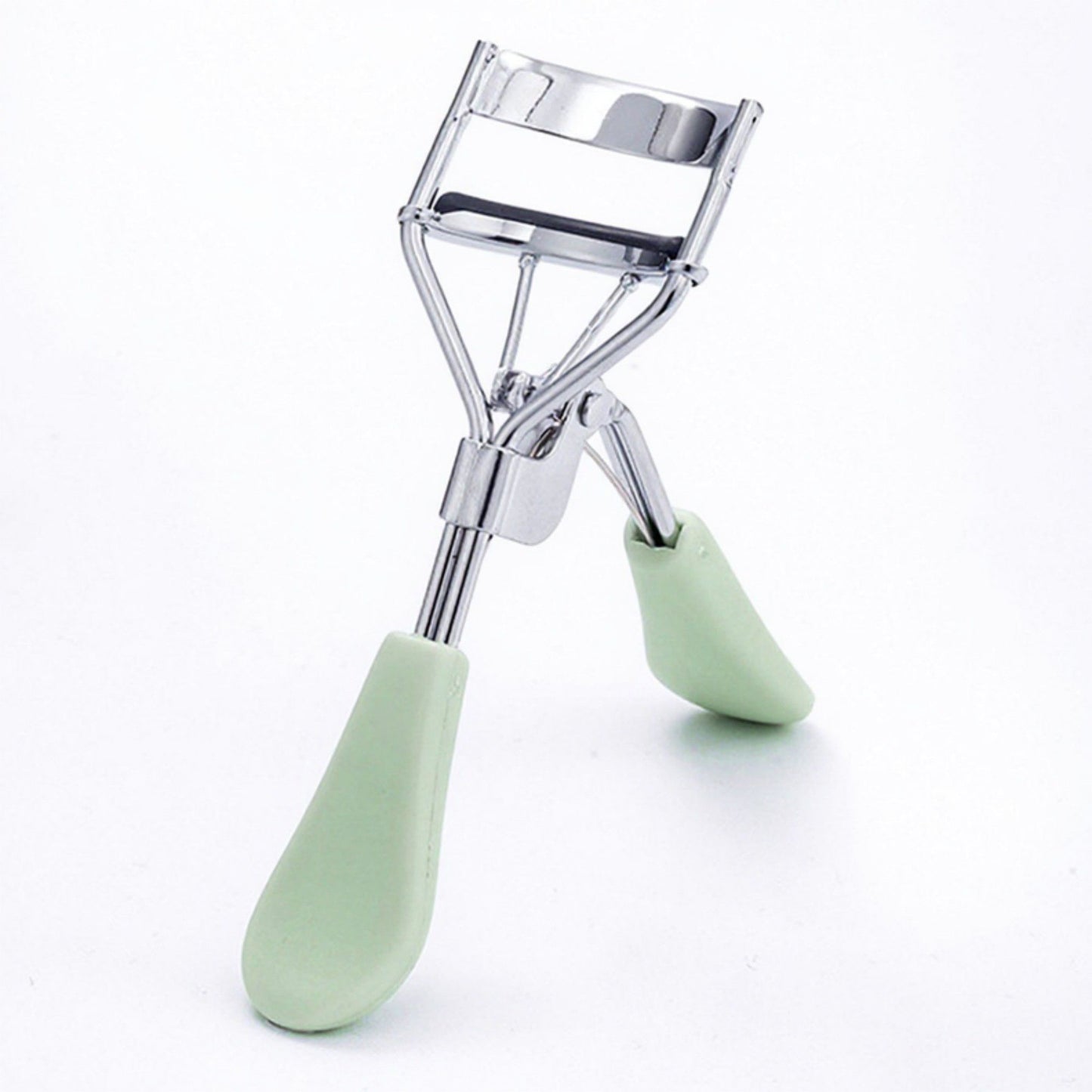Eyelash Curler 2 Piece Set with Soft Grip Handles for Natural Lash Lift and Smooth Curling