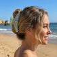 Starfish Hair Claw Clip Rhinestone Accent Hold Hair Clip Ocean Inspired Hair Accessory