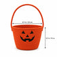Halloween Trick or Treat Woven Rope Candy Basket Pumpkin Ghost with Handle