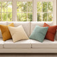 4 Pack Patchwork Corduroy Throw Pillow Covers 18 x 18 Inch for Sofa and Bed