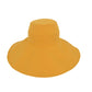 Wide Brim Floppy Sun Hat with Colorful Printed Underside UV Protection Lightweight Foldable Design for Outdoor Use