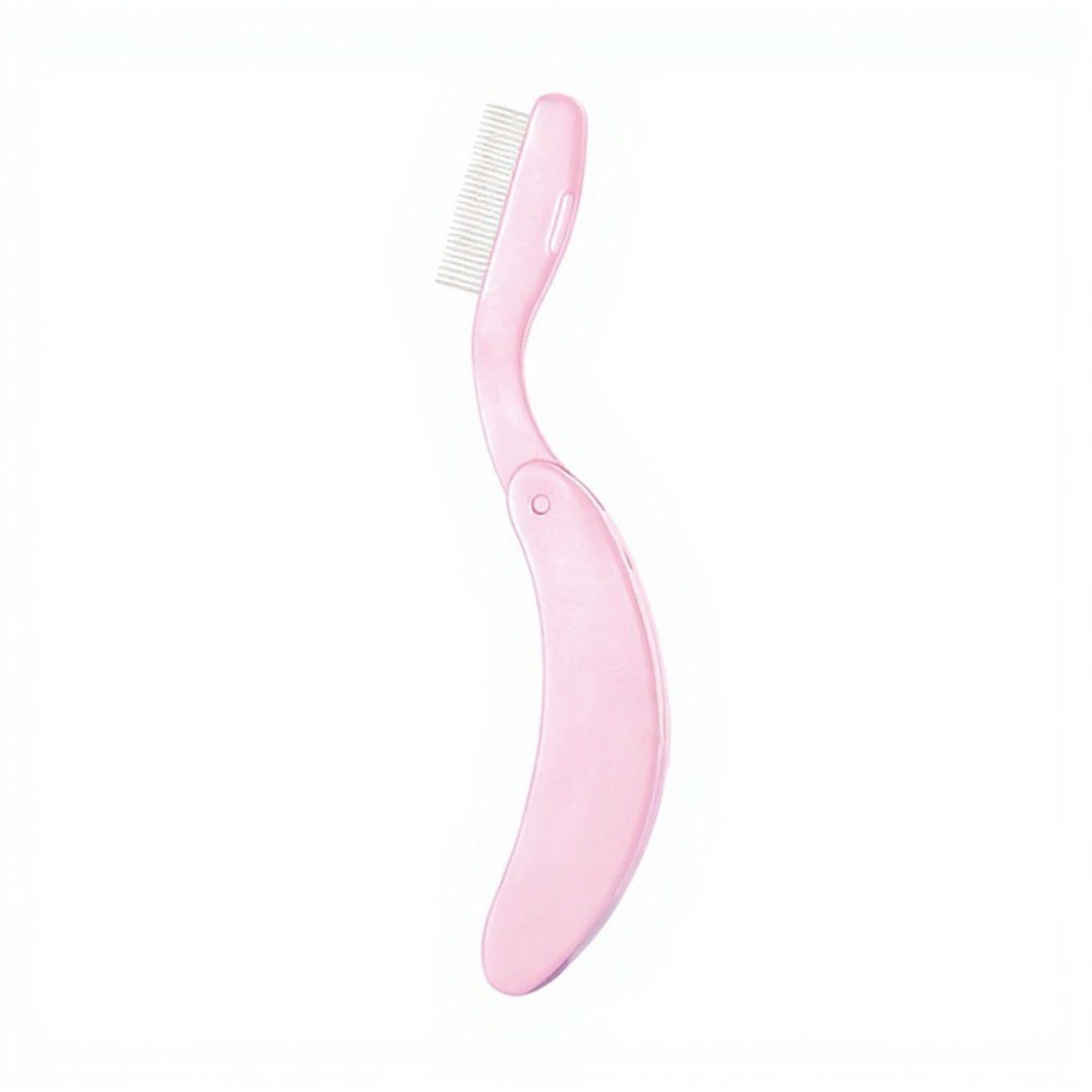 2-Piece Precision Facial Hair Removal Razor Set with Folding Handle for Eyebrow and Fine Grooming