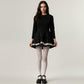 2pcs Women's Fishnet Tights with Butterfly Lace Design