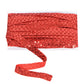 Sewing Sequin Trim 0.9 Inch 4 Row, 25 Yards Glitter Sequin Ribbon Metallic Stretch Bling Strip DIY Craft Decoration