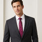 Men's Floral Print Tie with Woven Botanical Pattern and Classic Tapered Design