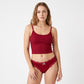 2 Pack Smooth Lace Trim Bikini Underwear