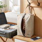 Travel Shoe Bag with Zipper Closure and Carry Handle