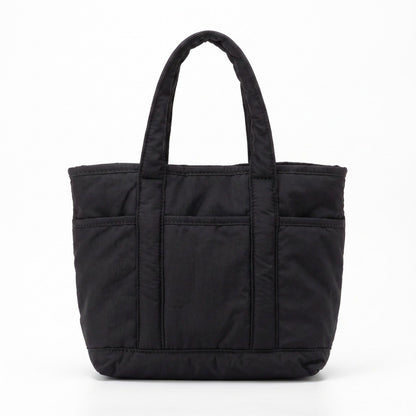 Lightweight Utility Tote Bag with Long Shoulder Straps and Exterior Pockets 9x7.5x4.5in
