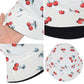 Fruit Print Bucket Hat Double-Side-Wear Reversible Fisherman Hats Summer Foldable Cap for Women- Banana