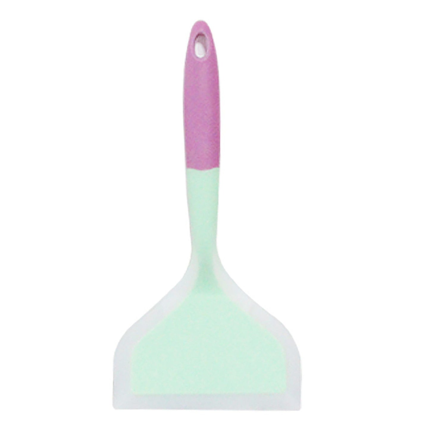 2-Piece Silicone Bench Scraper Set with Flexible Edge and Hanging Handles