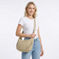Nylon Crossbody Bag with Adjustable Strap Lightweight Shoulder Sling Bag with Zip Pockets