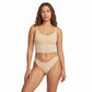 2 Pack Seamless Hipster and Thong Underwear Set