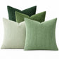 4 Pack Corduroy Throw Pillow Covers 18 x 18 Inch Wide Stripe Texture