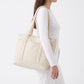 Lightweight Utility Tote Bag with Long Shoulder Straps and Exterior Pockets 9x7.5x4.5in