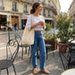 Lace Hobo Shoulder Bag with Floral Embroidery and Inner Pocket